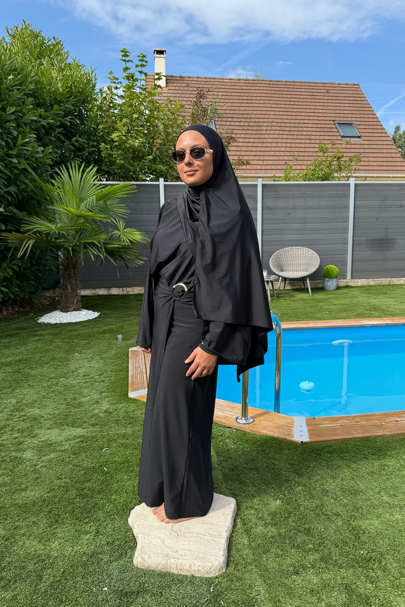 Ensemble jupe de bain - Noir