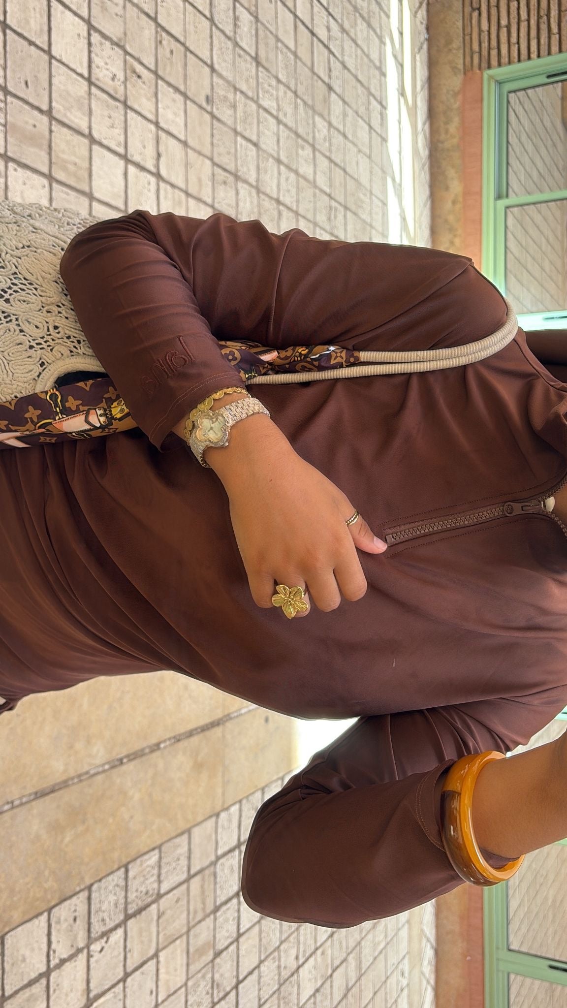 Burkini Lana - Marron