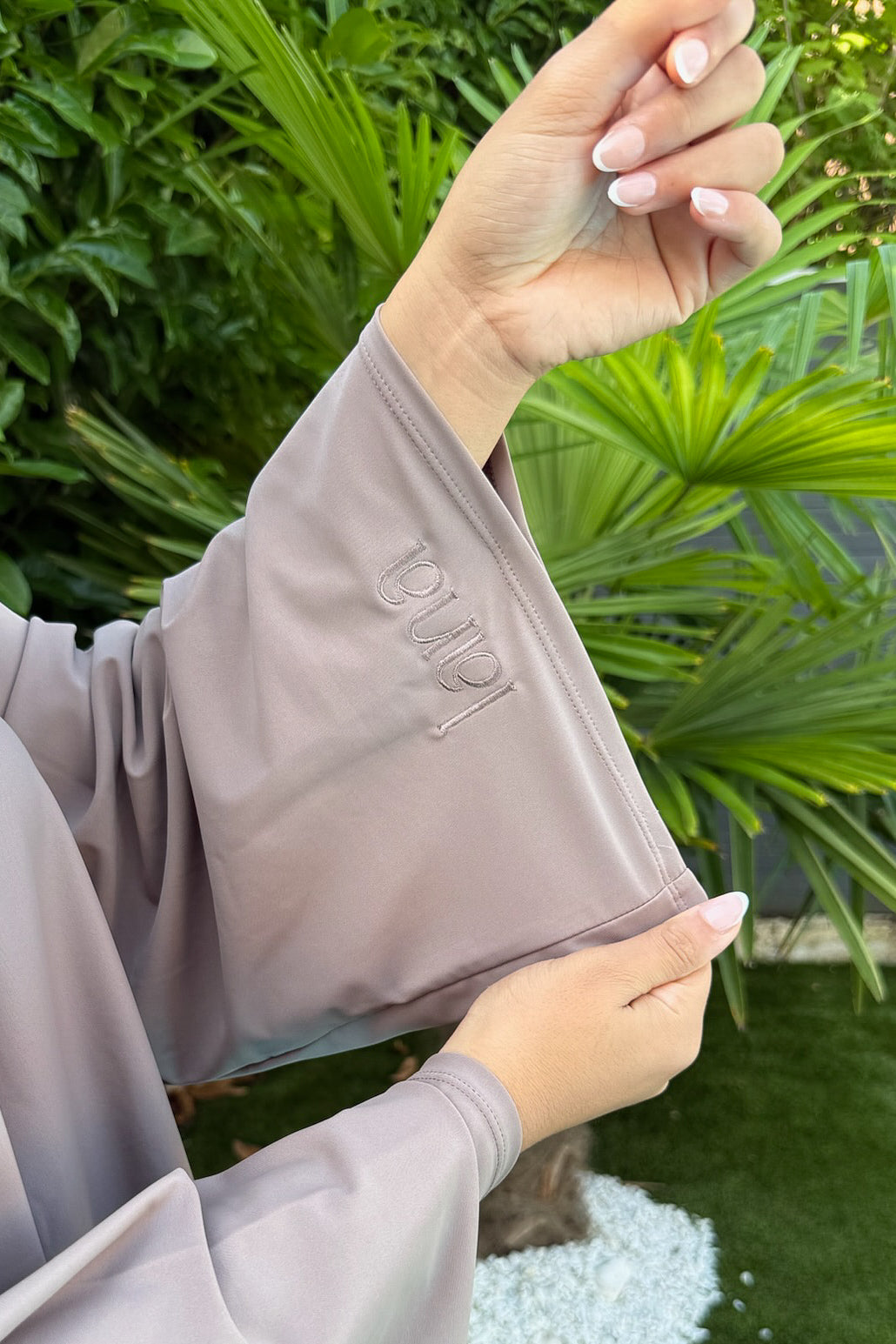 Ensemble jupe de bain - Taupe