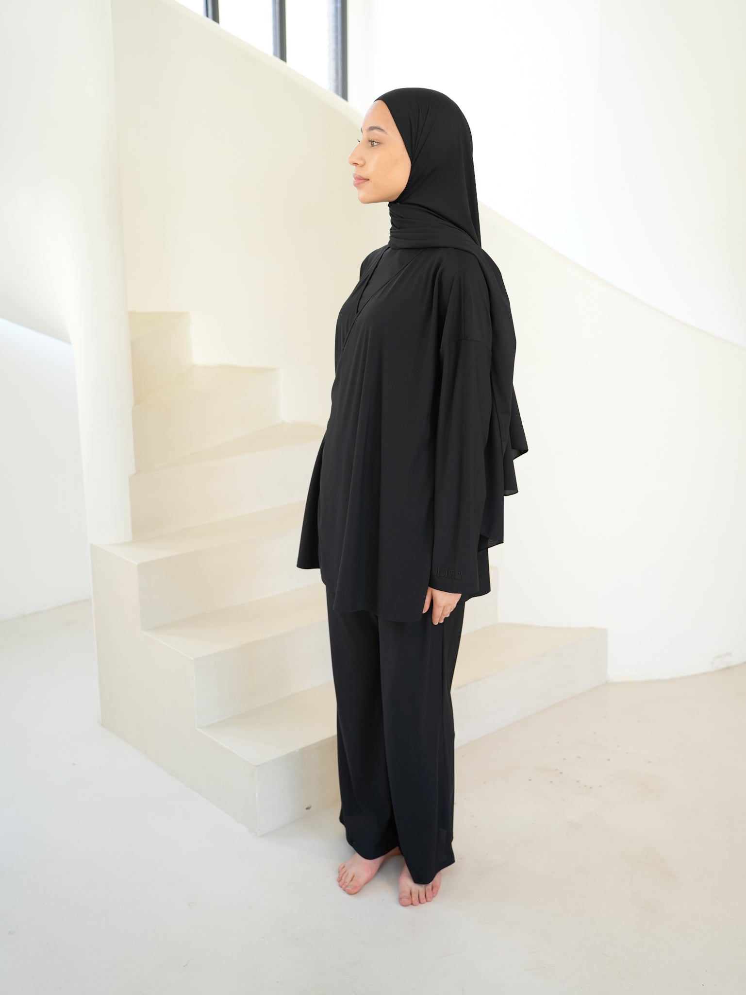 Burkini portefeuille - TRANSBRONZANT NOIR