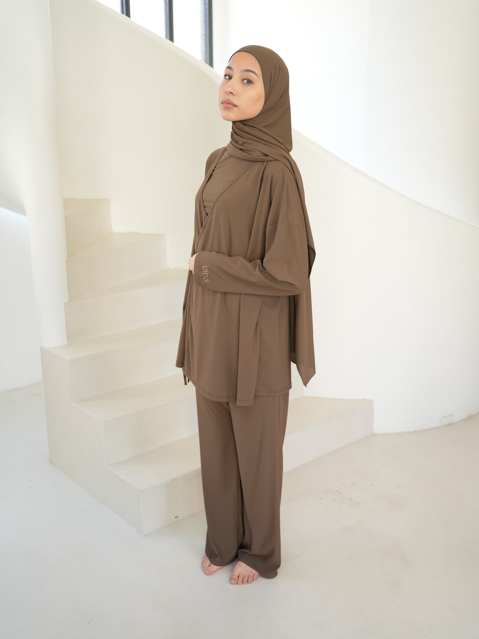 Burkini Portefeuille - TRANSBRONZANT TAUPE