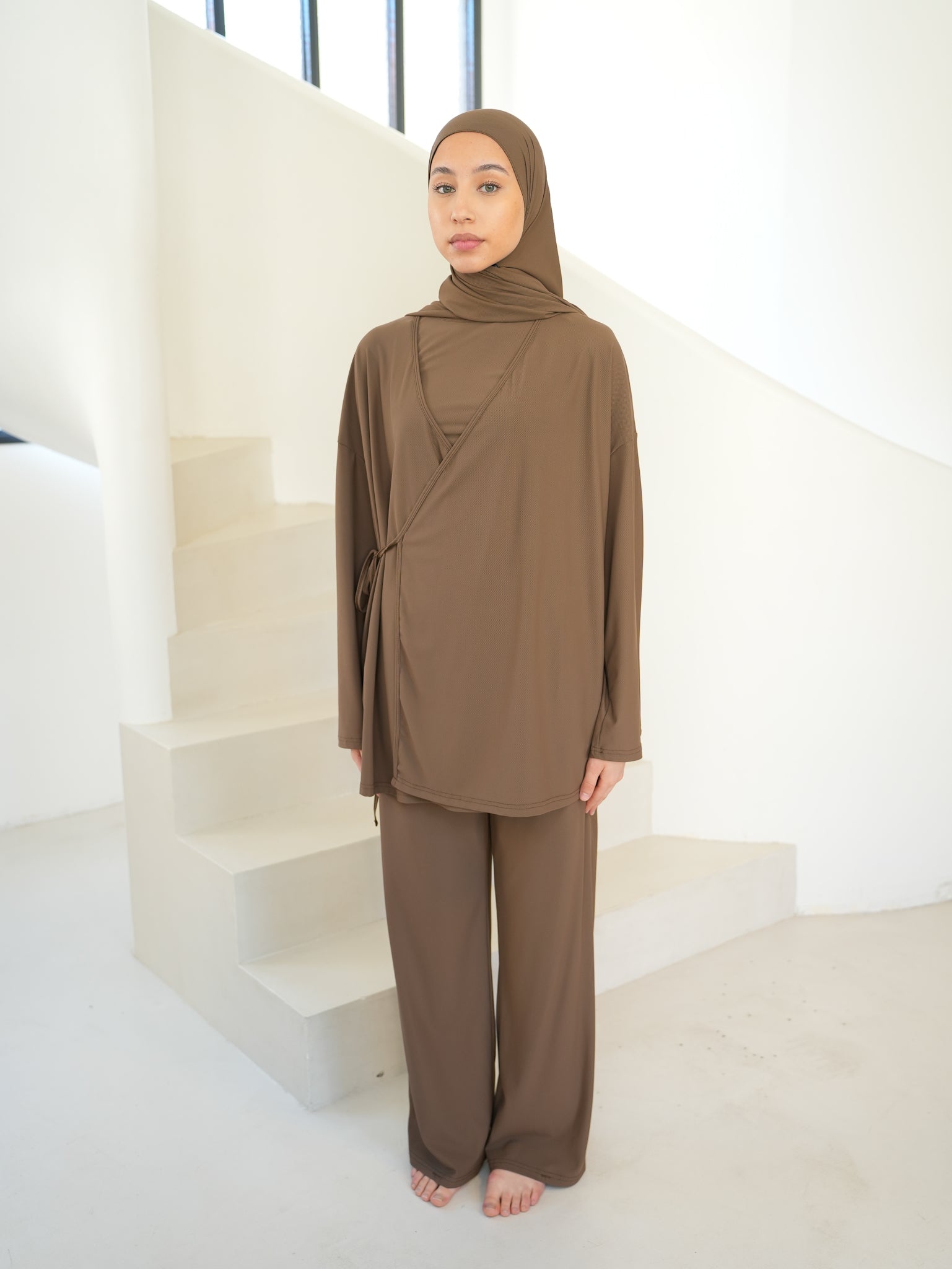 Burkini Portefeuille - TRANSBRONZANT TAUPE