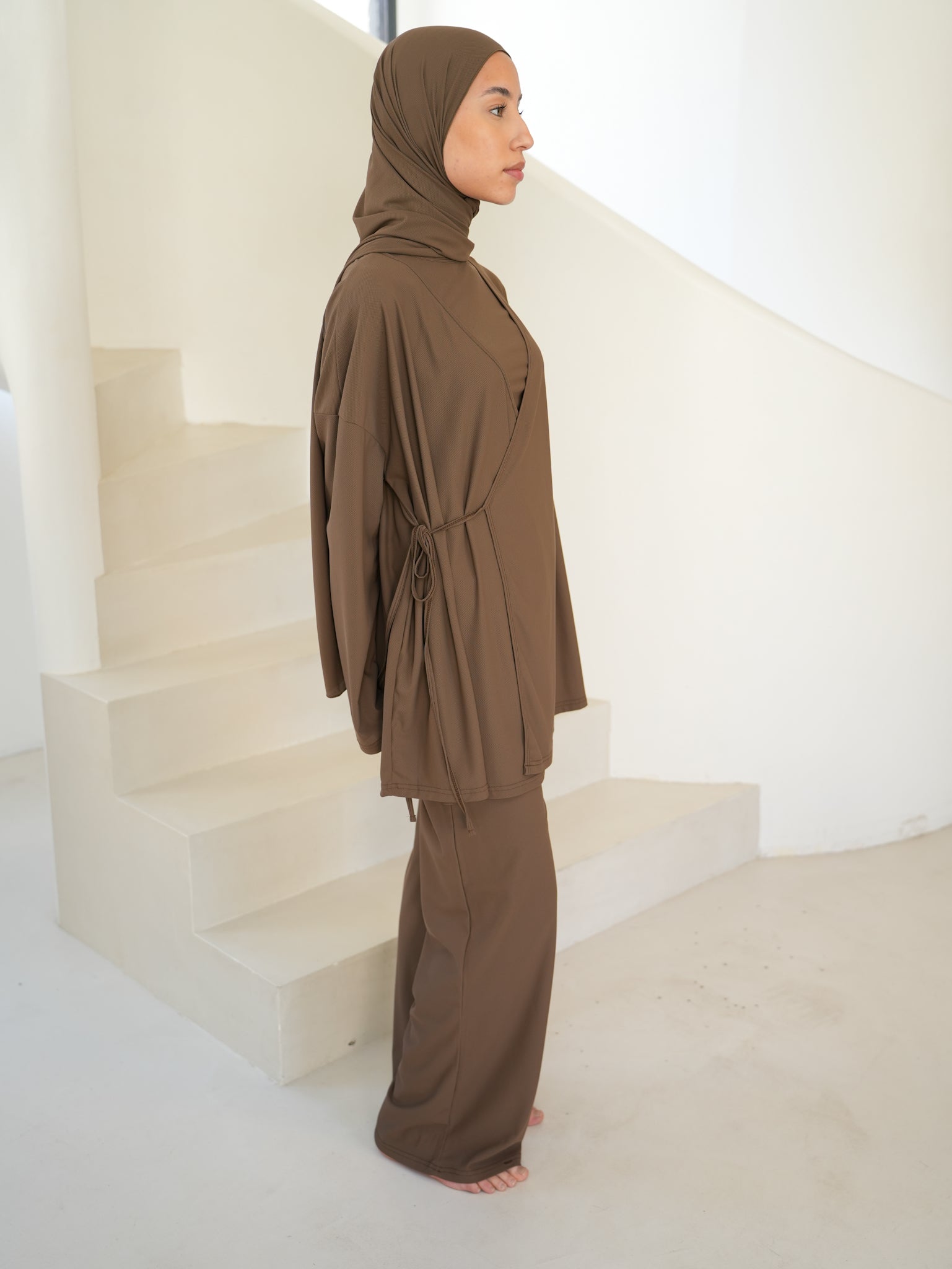 Burkini Portefeuille - TRANSBRONZANT TAUPE