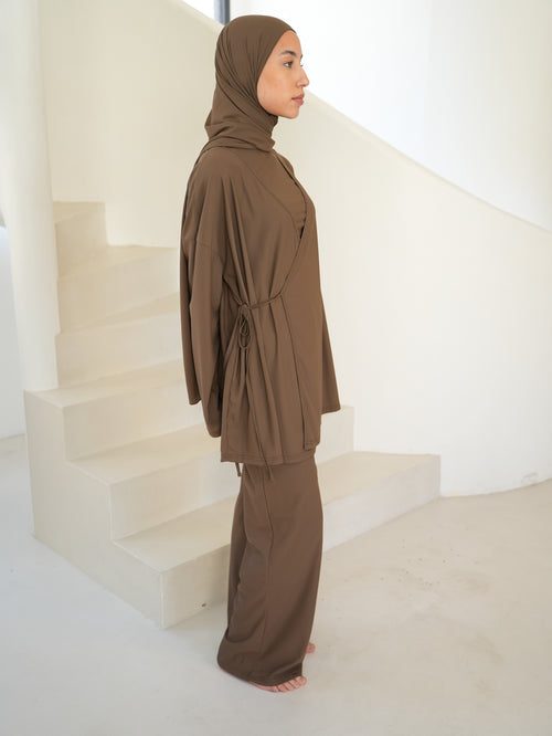 Burkini Portefeuille - TRANSBRONZANT TAUPE