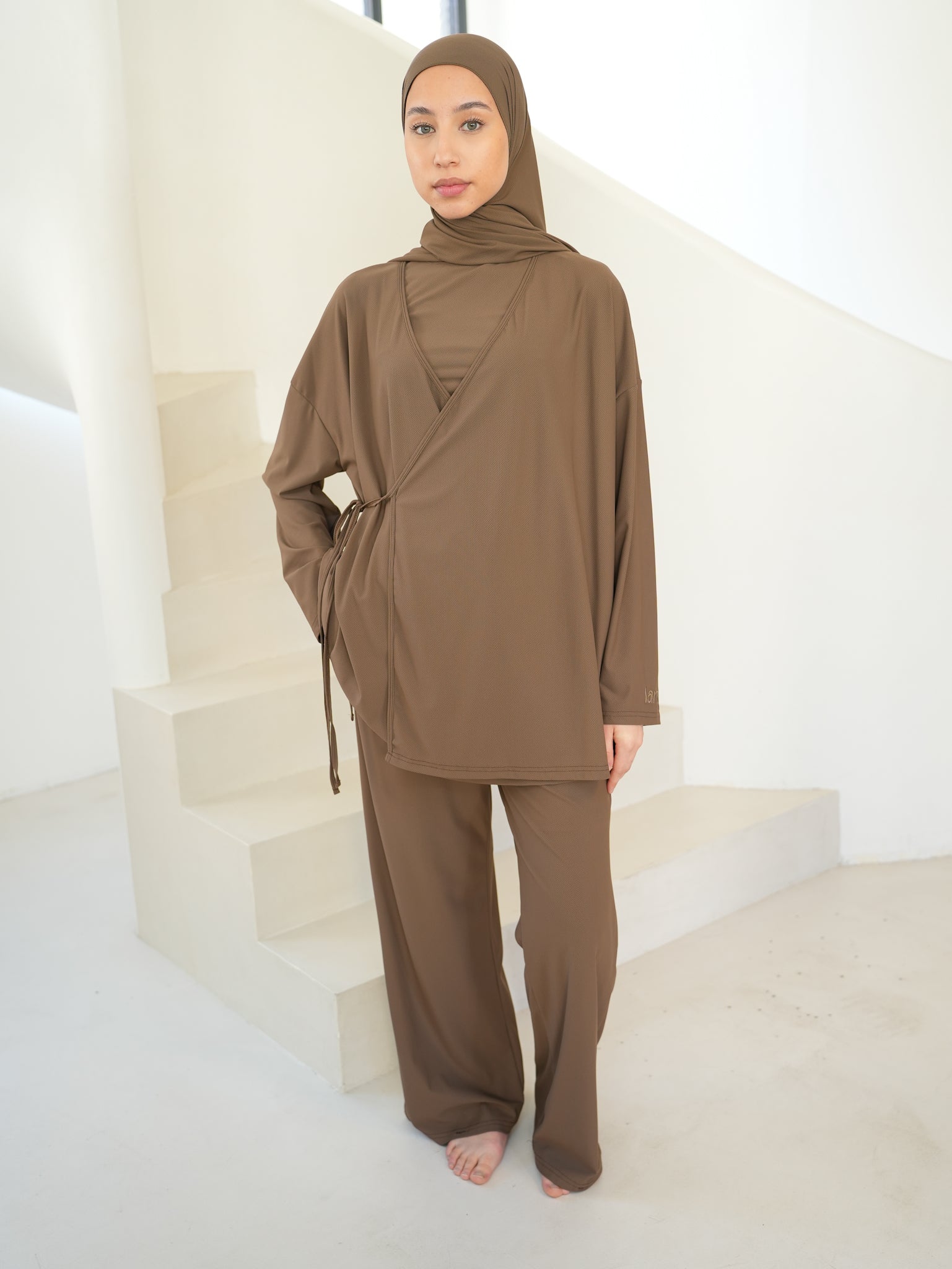Burkini Portefeuille - TRANSBRONZANT TAUPE