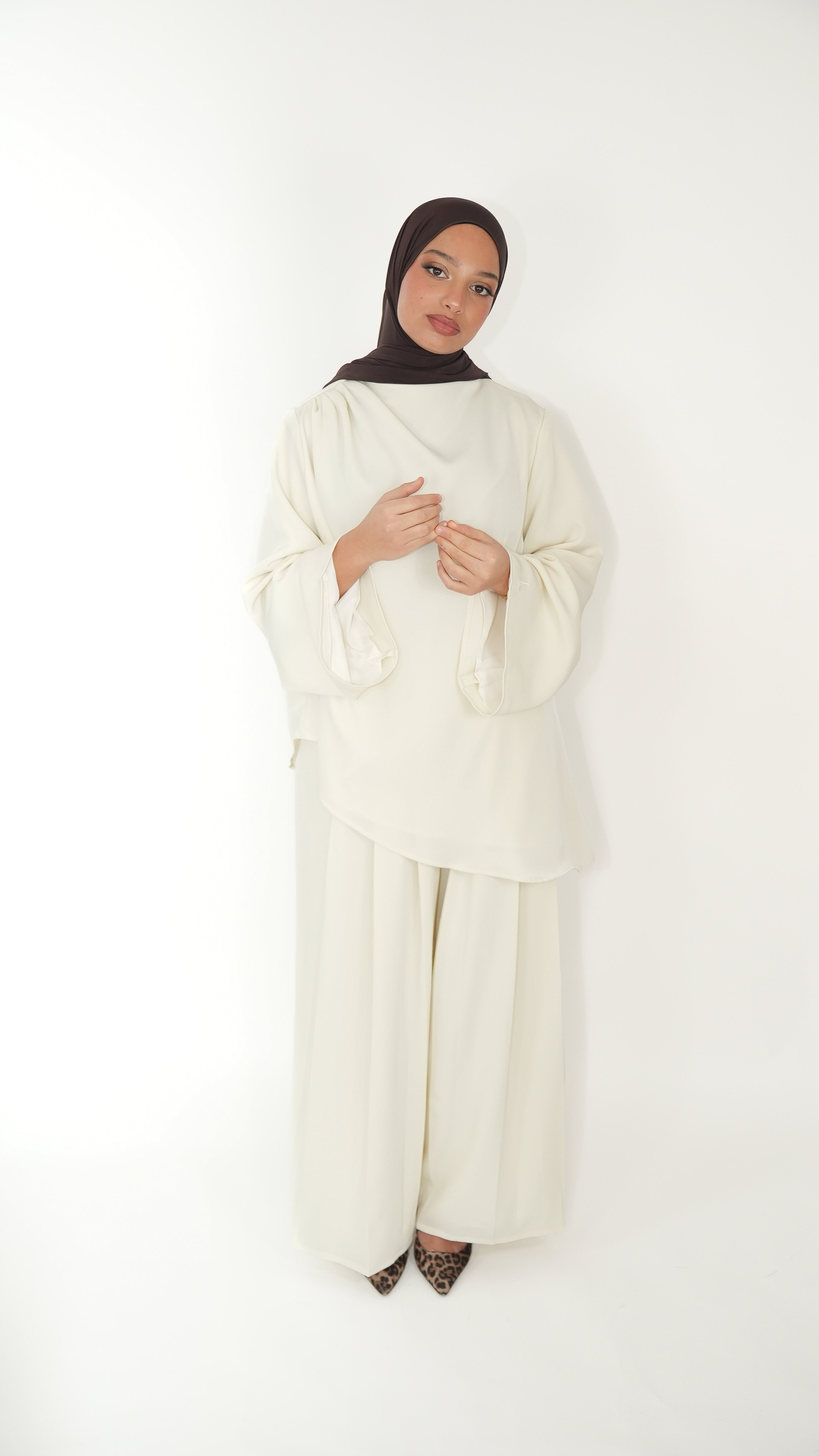 Ensemble deux pièces - Écru